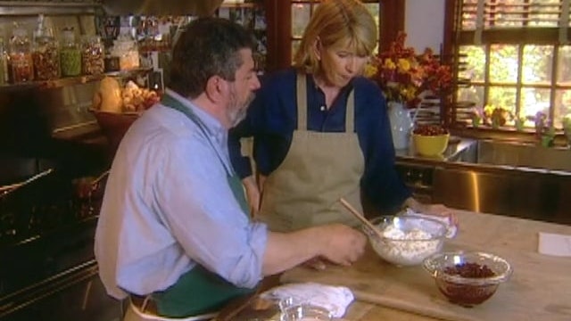 Sour Cherry Strudel; Garden Gloves
