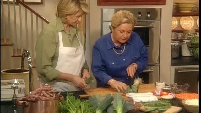 Provence Cooking; Pistou Soup; Bread Dough