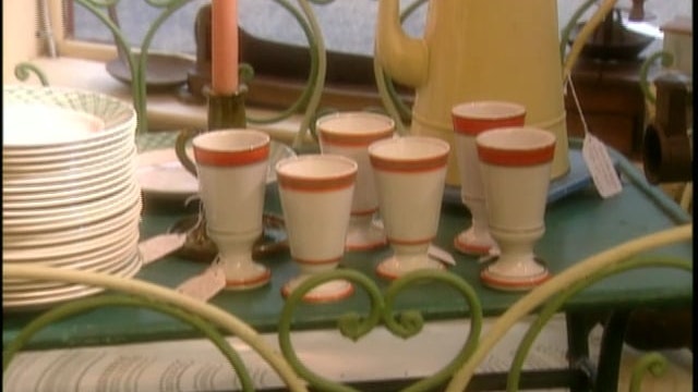 Roasted Poblano Gazpacho; Horchata; Dilly String Beans